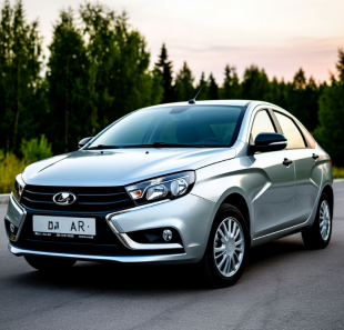 Седан LADA Aura становится популярным среди частных лиц